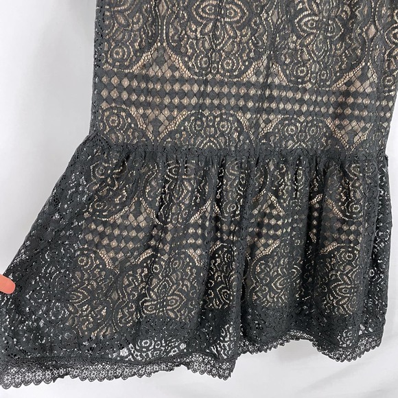 Lulu's‎ Black Lace Dress - Picture 3 of 7